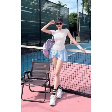 Bộ áo váy thể thao nữ Pickleball Quảng Châu – Golf, Tennis, Cầu lông, Giá ưu đãi 274.550₫
