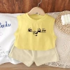 Bộ áo vest không tay mùa hè bé trai + quần lụa băng 2 trang phục - Giá chỉ 138k 7
