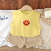 Bộ áo vest không tay mùa hè bé trai + quần lụa băng 2 trang phục - Giá chỉ 138k 9