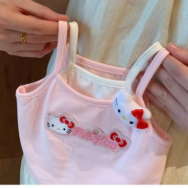 Bộ áo Vest ngọt ngào Hàn Quốc cho bé 0-3 tuổi Songkran Summer Play - Giá ưu đãi 285.625₫