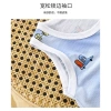 Bộ áo vest trẻ em không tay Cami bé gái và quần short lưới mỏng bé trai hoạt hình homewear giảm giá 20% 8