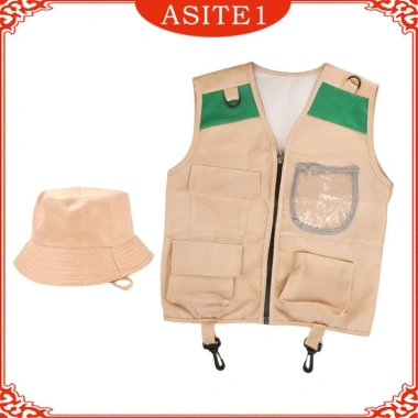 Bộ áo Vest và Mũ Ngoài Trời Explorer cho trẻ em câu cá tiệc, giá ưu đãi 167.200đ 4