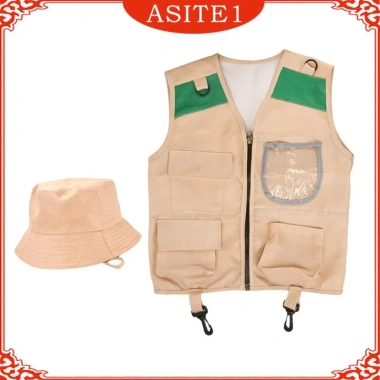 Bộ áo Vest và Mũ Ngoài Trời Explorer cho trẻ em câu cá tiệc, giá ưu đãi 167.200đ 8