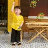 Bộ bà ba truyền thống 7-42KG bé - Khăn mua riêng, 99k, thích hợp Lễ Tết, Trung Thu 4