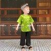 Bộ bà ba truyền thống 7-42KG bé - Khăn mua riêng, 99k, thích hợp Lễ Tết, Trung Thu 6
