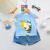 Bộ ba lỗ bé trai cotton cao cấp in hình cartoon dễ thương - Giá chỉ 77.000₫ 9