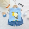 Bộ ba lỗ bé trai cotton cao cấp in hình cartoon dễ thương - Giá chỉ 77.000₫ 10