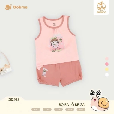 Bộ Ba Lỗ Dokma 8-13kg Nhiều Hình Ngộ Nghĩnh - Mã JB019 JB368 DMB506 DB2.040 DB2.121 DB2.915 Giá 119k