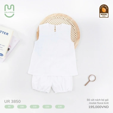 Bộ Ba Lỗ Sát Nách Bé Gái 11-25kg Ularogo UR3.850 UR3.863 - Giảm Giá 195k