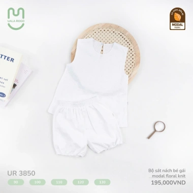 Bộ Ba Lỗ Sát Nách Bé Gái 11-25kg Ularogo UR3.850 UR3.863 - Giảm Giá 195k