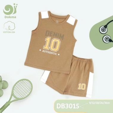 Bộ ba lỗ sát nách Dokma bé trai, bé gái 8-13kg 9-36M - Thời trang DMB506 DB2.731 Giá ưu đãi 119k
