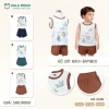 Bộ Ba Lỗ Sát Nách Uala Thoáng Mát cho Bé Trai 8,5-19kg 9-48M - Giá giảm 140.000 3