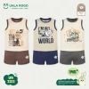 Bộ Ba Lỗ Sát Nách Uala Thoáng Mát cho Bé Trai 8,5-19kg 9-48M - Giá giảm 140.000 4