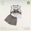 Bộ Ba Lỗ Sát Nách Uala Thoáng Mát cho Bé Trai 8,5-19kg 9-48M - Giá giảm 140.000 8