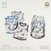 Bộ Ba Lỗ Sát Nách Uala Thoáng Mát cho Bé Trai 8,5-19kg 9-48M - Giá giảm 140.000 9