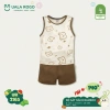 Bộ Ba Lỗ Sát Nách Uala Thoáng Mát cho Bé Trai 8,5-19kg 9-48M - Giá giảm 140.000 10