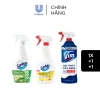 Bộ ba tẩy rửa Sunlight & Vim - Bọt tuyết lau bếp, tẩy bồn cầu, nước lau đa năng - Giá ưu đãi 114k 2