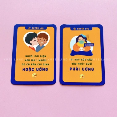 Bộ Bài Drinking Game U Là Trời 100 Lá - Thử Thách Uống, Nốc Out, Thẻ Huệ 110.000đ