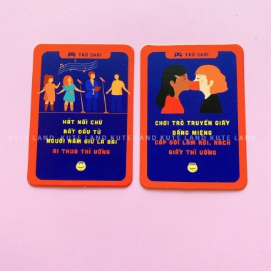 Bộ Bài Drinking Game U Là Trời 100 Lá - Thử Thách Uống, Nốc Out, Thẻ Huệ 110.000đ