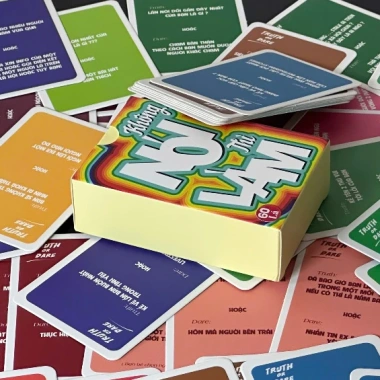 Bộ bài Lói Hay Lèm 60 lá Drinking Game Truth or Dare Việt hoá – giảm còn 38k cho nhóm bạn 5
