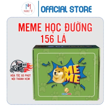 Bộ Bài Meme Hài Hước 156 Lá - Boardgame Chơi Vui Nhộn, Cười Thoải Mái, 119.000₫ 2