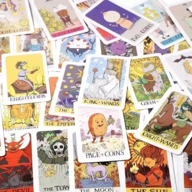 Bộ bài tarot Adventure Time Katherine Hillier 78 lá độc đáo giá ưu đãi 81.000₫ 5 Bộ bài tarot Adventure Time Katherine Hillier 78 lá độc đáo giá ưu đãi 81.000₫ 5