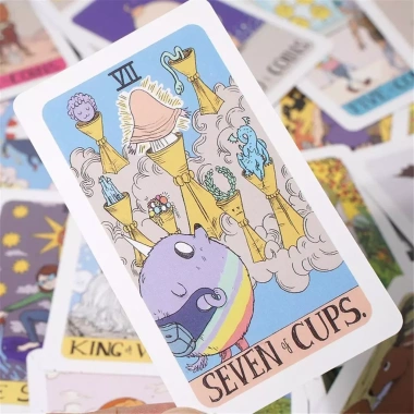 Bộ bài tarot Adventure Time Katherine Hillier 78 lá độc đáo giá ưu đãi 81.000₫ 7 Bộ bài tarot Adventure Time Katherine Hillier 78 lá độc đáo giá ưu đãi 81.000₫ 7