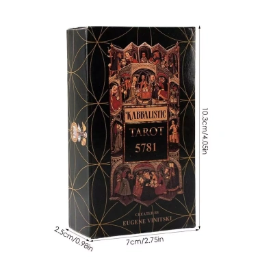 Bộ bài Tarot Kabbalist 5.781 – Insight Deck Kabbalah của Eugene Vinitiski, Giá 75.600₫ 7 Bộ bài Tarot Kabbalist 5.781 – Insight Deck Kabbalah của Eugene Vinitiski, Giá 75.600₫ 7