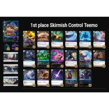 Bộ bài Teemo Control 2.025 Riftbound LoL TCG giá ưu đãi 199.000đ Bộ bài Teemo Control 2.025 Riftbound LoL TCG giá ưu đãi 199.000đ