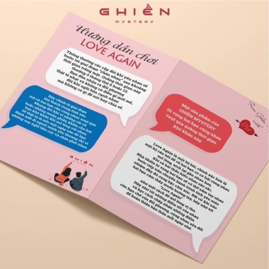 Bộ bài tình yêu LOVE AGAIN cho cặp đôi, thấu hiểu cảm xúc, kết nối 2 trái tim, chỉ 142.000₫