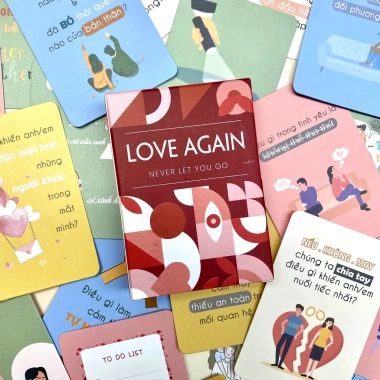 Bộ bài tình yêu LOVE AGAIN cho cặp đôi, thấu hiểu cảm xúc, kết nối 2 trái tim, chỉ 142.000₫ 4 Bộ bài tình yêu LOVE AGAIN cho cặp đôi, thấu hiểu cảm xúc, kết nối 2 trái tim, chỉ 142.000₫ 4