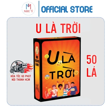 Bộ Bài U Là Trời 50 Lá - Boardgame Thách Thức Uống Vui Nhộn Cho Nhóm Bạn Bè 49k
