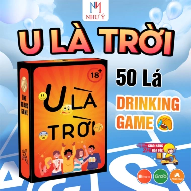 Bộ Bài U Là Trời 50 Lá - Boardgame Thách Thức Uống Vui Nhộn Cho Nhóm Bạn Bè 49k