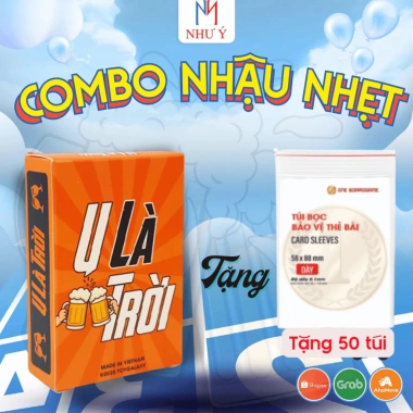 Bộ Bài U Là Trời 50 Lá - Drinking Game Nâng Cấp, Thử Thách Bạn Bè, Giá 49.000