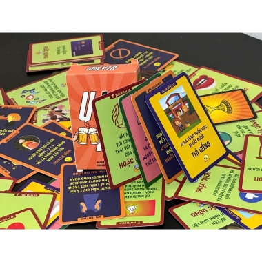 Bộ Bài U Là Trời 50 Lá - Drinking Game Nâng Cấp, Thử Thách Bạn Bè, Giá 49.000