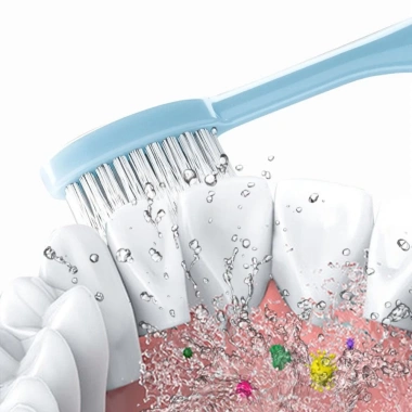 Bộ bàn chải đánh răng du lịch BENJMOORE 3 trong 1 gập, hộp kem di động cắm trại