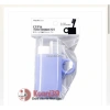 Bộ bàn chải gấp kèm cốc đánh răng Sanada xanh - Tiện lợi du lịch, Nhật Bản, 40.000 VND