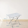 Bộ bàn ghế cà ghê Ceto CNC QUI PHÚC gấp gọn linh hoạt 40x60cm khung inox bền chắc - Giá ưu đãi 326,480₫ 3