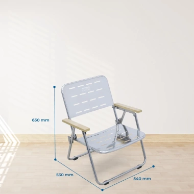 Bộ bàn ghế cà ghê Ceto CNC QUI PHÚC gấp gọn linh hoạt 40x60cm khung inox bền chắc - Giá ưu đãi 326,480₫