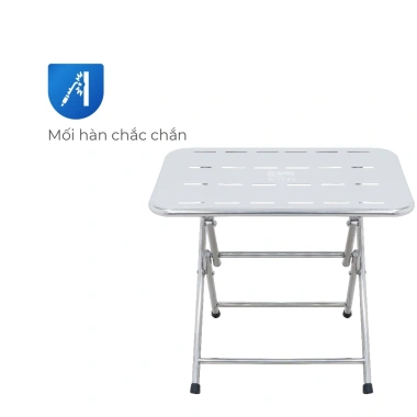 Bộ bàn ghế cà ghê Ceto CNC QUI PHÚC gấp gọn linh hoạt 40x60cm khung inox bền chắc - Giá ưu đãi 326,480₫