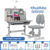 Bộ bàn học Smart Kids F01 PLUS 80cm - Nâng hạ tay quay, chống gù, chống cận, 1,150,000₫ 10