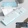 Bộ bàn phím Bluetooth không dây và chuột không dây, im lặng, nhẹ, cho PC và laptop - Giá 383.081 VND
