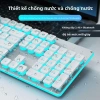 Bộ bàn phím Bluetooth không dây và chuột không dây, im lặng, nhẹ, cho PC và laptop - Giá 383.081 VND 3