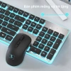 Bộ bàn phím Bluetooth không dây và chuột không dây, im lặng, nhẹ, cho PC và laptop - Giá 383.081 VND 5