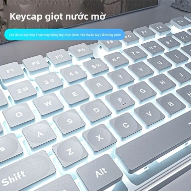 Bộ bàn phím Bluetooth không dây và chuột không dây, im lặng, nhẹ, cho PC và laptop - Giá 383.081 VND