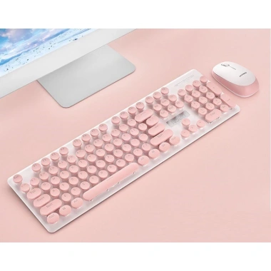 Bộ Bàn Phím & Chuột Bluetooth Huqu HQ-N520 - Thiết Kế Trẻ Trung, Kết Nối USB, Giá 621.000 VND 6