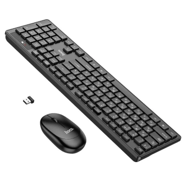 Bộ bàn phím chuột Bluetooth không dây Hoco GM17 - Giá chỉ 280.000₫, hiệu năng cao, pin lâu, tương thích đa hệ điều hành