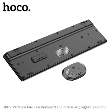 Bộ bàn phím chuột Bluetooth không dây Hoco GM17 - Giá chỉ 290.000đ, giảm mạnh, hiệu năng cao, thiết kế gọn nhẹ