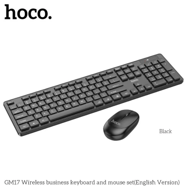 Bộ bàn phím chuột Bluetooth không dây Hoco GM17 - Giá chỉ 290.000đ, giảm mạnh, hiệu năng cao, thiết kế gọn nhẹ