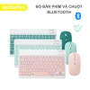 Bộ bàn phím chuột Bluetooth mỏng nhẹ, tương thích đa hệ điều hành, giảm giá 20% chỉ 110.000₫